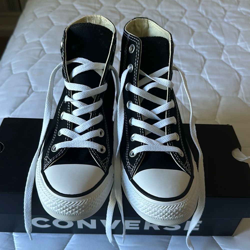 NWOT Black Converse All Star Hi Sneakers